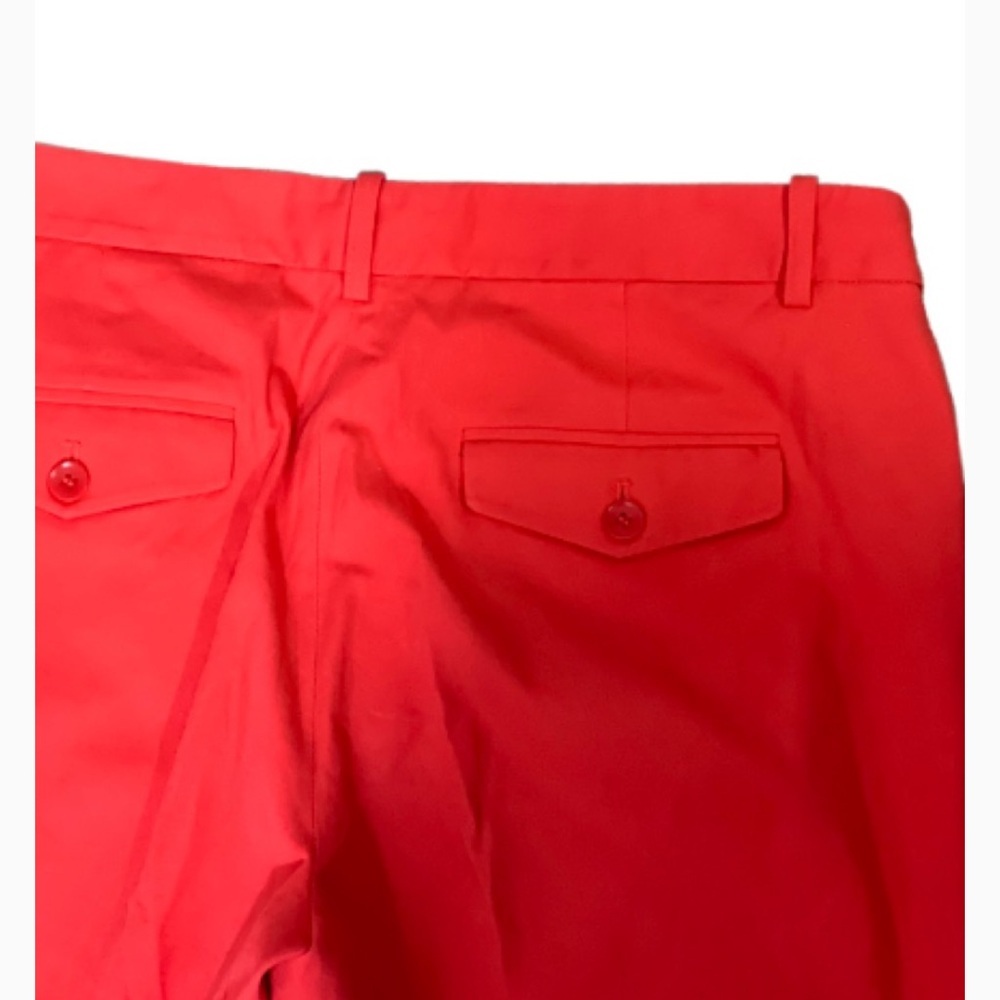BCBGMaxAzria Monica Festival Ready Orange Straight Leg Pants - Picture 7 of 11
